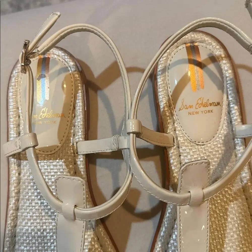 Sam Edelman Gigi Cream Sandals - Picture 2 of 5